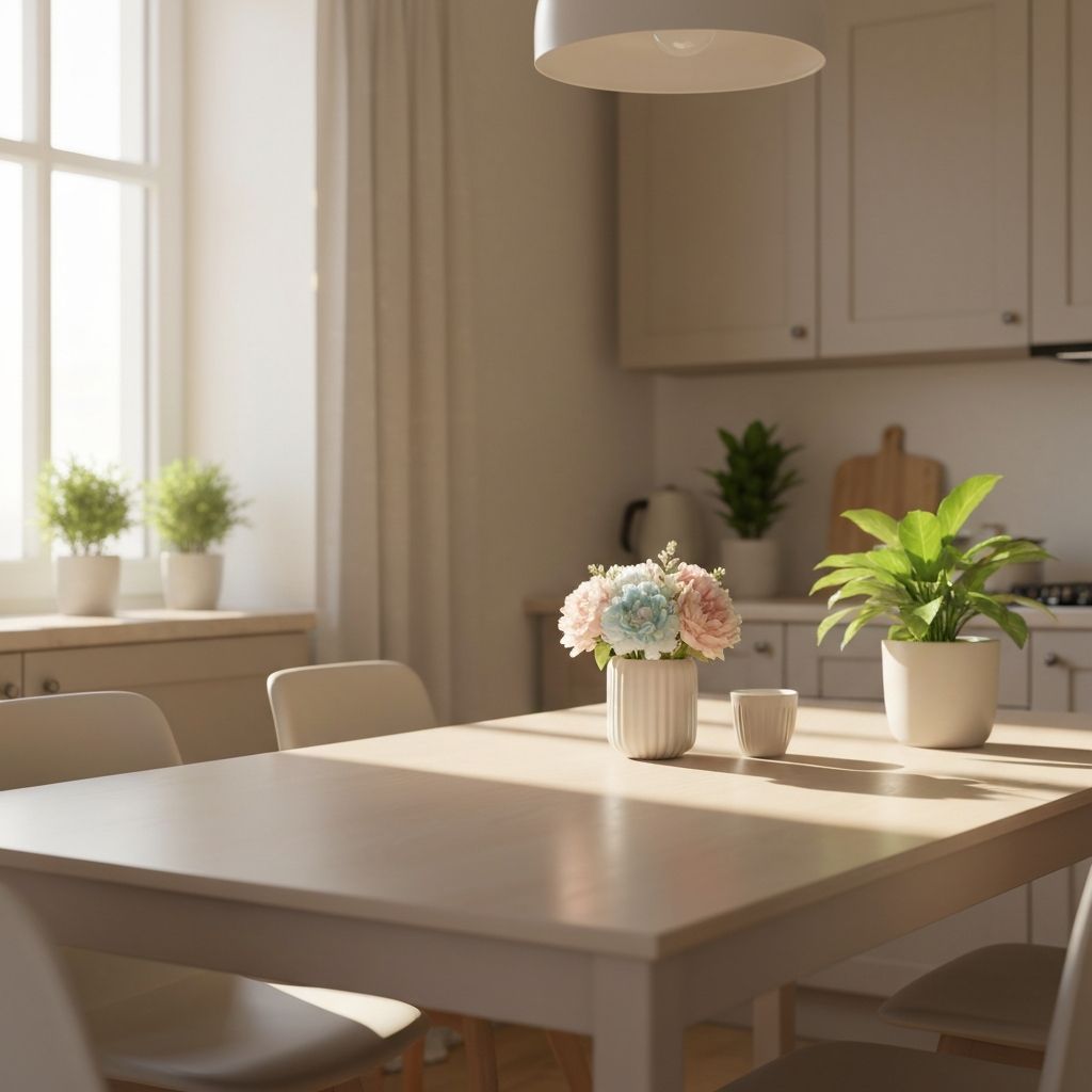 Espacio tranquilo para conversaciones sobre alimentación cotidiana